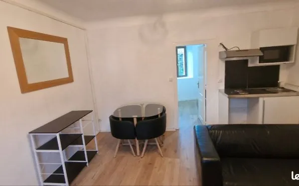 Loue Appart Meublé F2 26m² plein pied