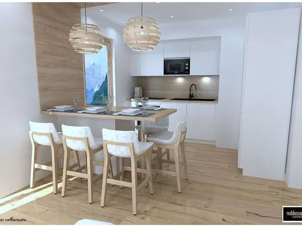 LE KAIRN - MONTRIOND - Appartement T3 + cabine - 73.95m²