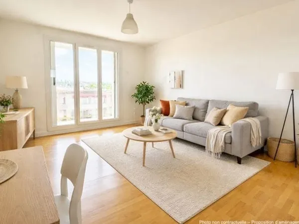 Appartement 3 pièces 64 m²