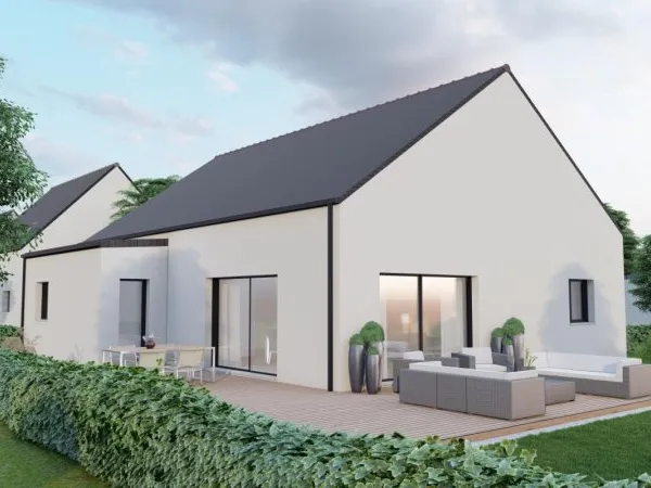 Terrain + maison 98 m²