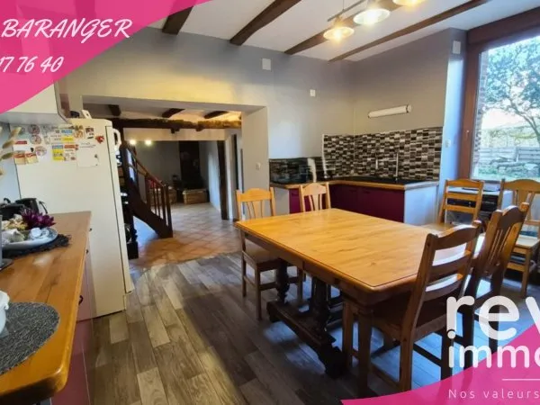 Maison en pierre de caractère - 214m2 - 7 pièces