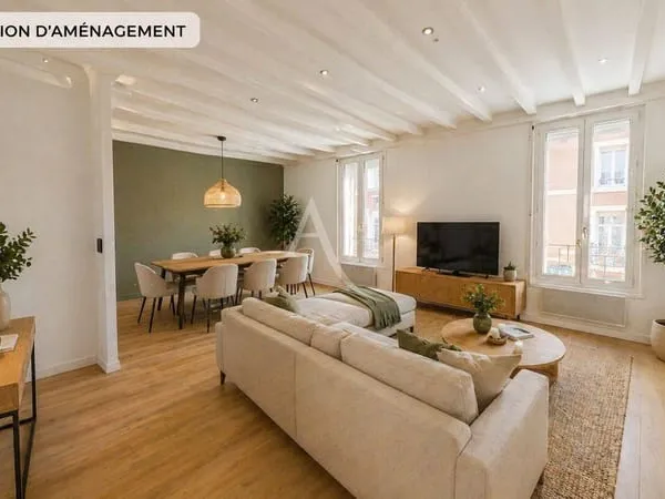 Appartement 4 pièces 116 m²