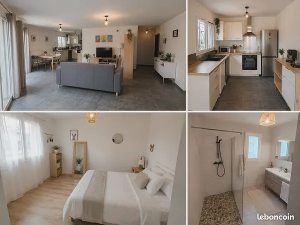 Location maison individuelle avec jardin