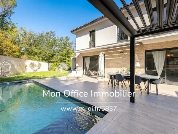 Référence : 5837-AUS - Maison contemporaine 4 chambres - piscine - Le Tholonet