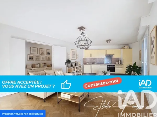 Appartement 3 pièces 58 m²