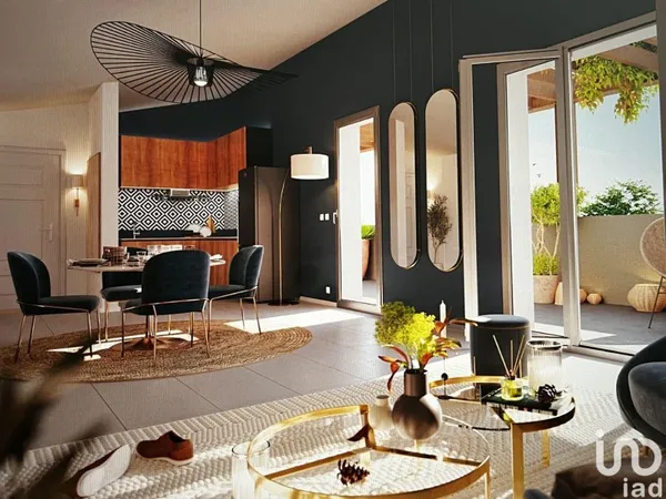 Appartement 2 pièces 44 m²