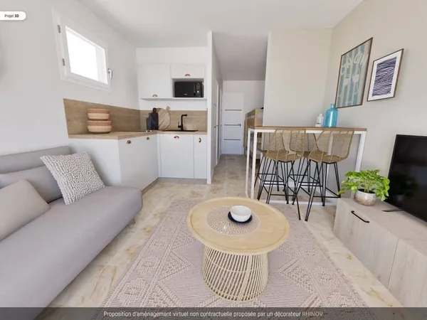 Appartement 2 pièces 27 m²