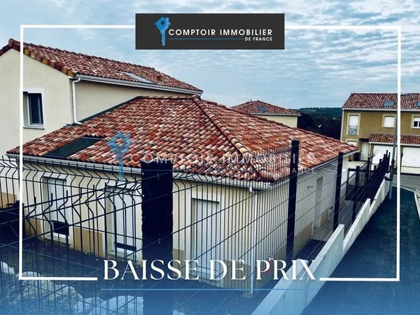 VILLA PLAIN PIED T4 de 81 m2 sur un terrain. de 282 m2 GRAGNAGUE Les Jardins du Lauzis