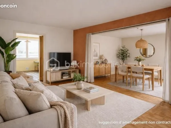 Appartement 3 pièces 54 m²