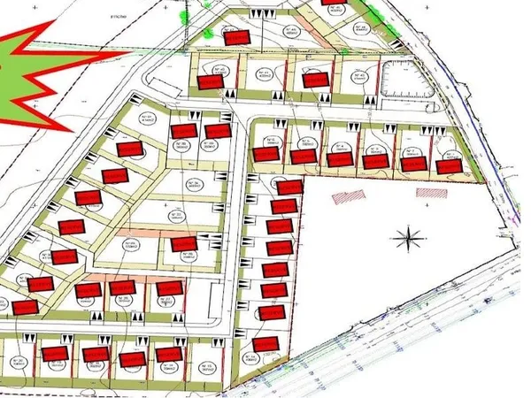 Terrain 434 m²