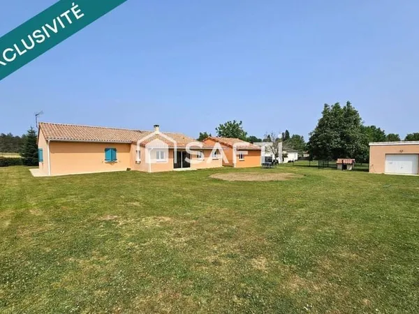 Maison de plain-pied 6 pièces 182 m²
