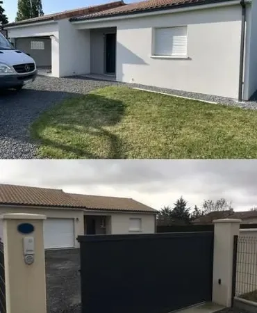 Maison hors lotissement 4 chambres 1 bureau