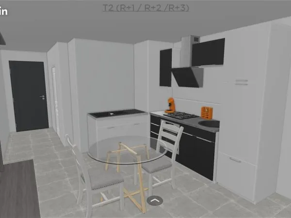 Appartement T2 Evreux