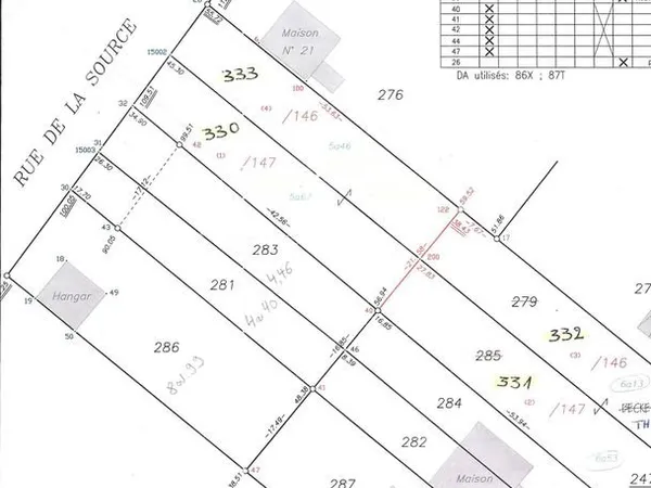 Terrain constructible