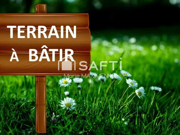 Terrain à bâtir de 2412 m²