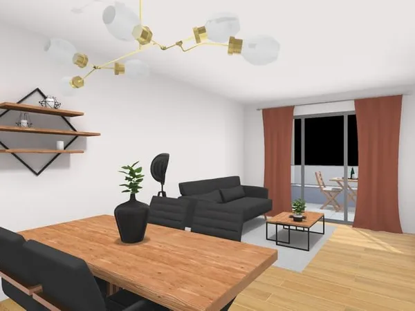 Appartement 3 pièces 69 m²