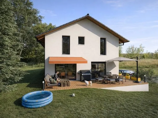 MAISON 126 m² - 4 CHAMBRES - GARAGE - JARDIN