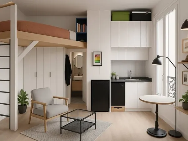 Appartement Paris 1 pièce 11 m²