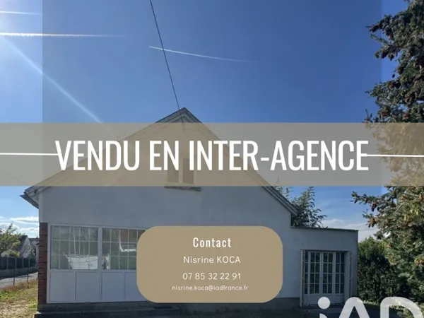 Maison 3 pièces 60 m²