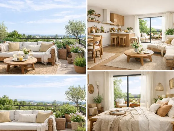 Volumes et luminosité! 4 PIECES avec grand cellier et terrasse