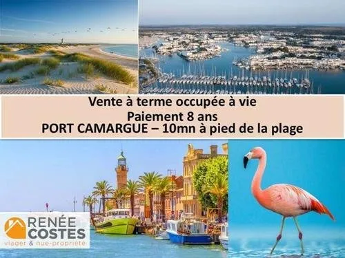 Vente à terme occupée sur 96 mois - LE GRAU DU ROI (30240)