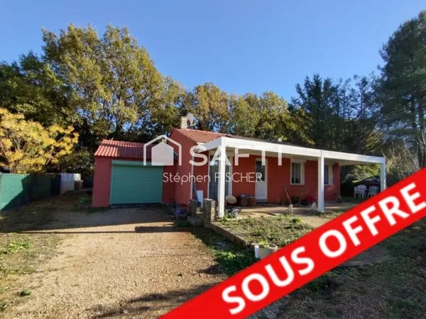 Maison de 75 m² sur un terrain clos de 550 m²