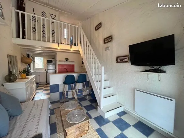 Duplex lumineux vue mer