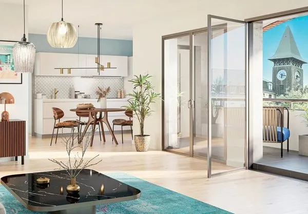 5 PIÈCES de 123.5m² + BALCON + PKG(s)