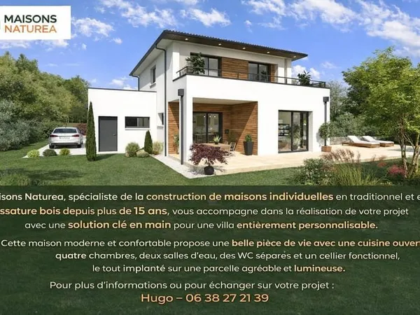?? Projet de construction personnaliser sur terrain de 1000 m²à Caumont-sur-Durance