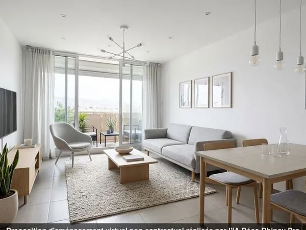 Appartement 3 pièces 59 m²