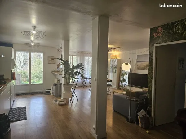 Appartement 92 m² avec jardin/garage Montpellier 7mn tram Boutonnet- direct particulier