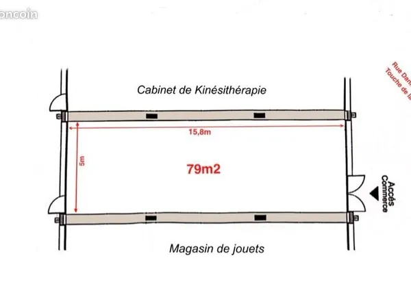 Local commercial neuf à vendre - 79 m² - Emplacement stratégique à Cancale