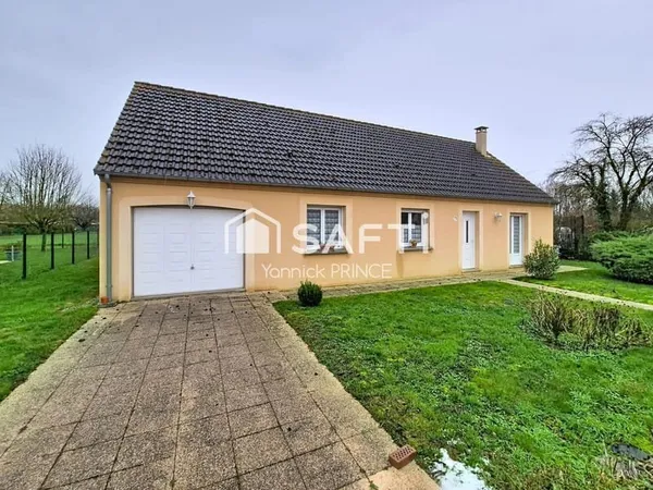 Pavillon plain pied, 3ch, garage, classement C !!