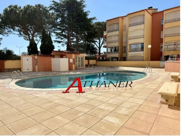 Argeles Plage - Res Le Lagon - Studio + Cabine - Parking pri