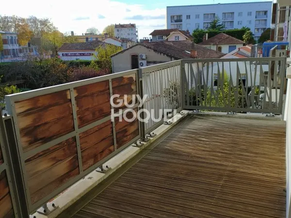 Appartement à vendre de 3 pièces de 60.97 m² ac pkg et terrasse