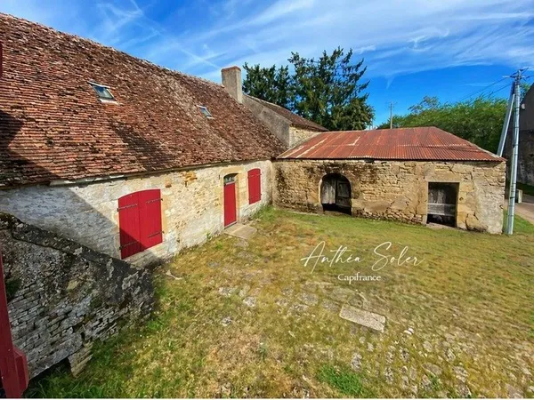 Ancien corps de ferme du XVIIIe siècle - Fort potentiel sur 4 000 m² de terrain