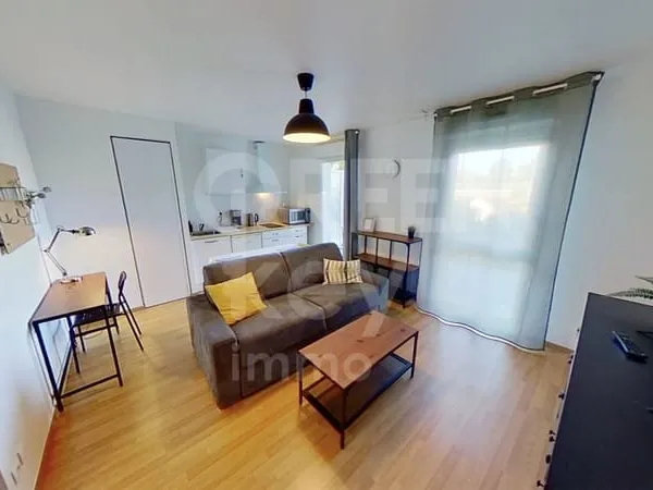 NANTES (44100) - Studio meublé - 25,85 m2