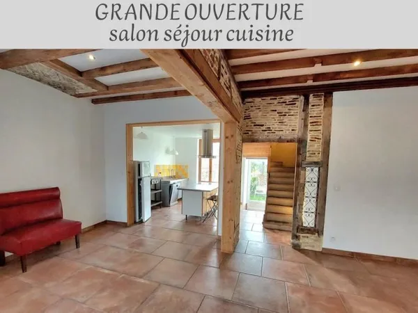 Maison de charme T6 € 100 m² ? Centre historique d'Harfleur