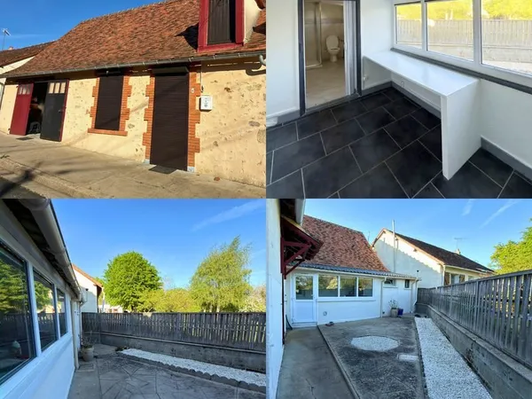 🏡 À LOUER — Maison de Caractère 60 m² Plain-Pied + Cour Privative — Rénovée 2026 — Bélâbre (36370) —