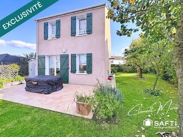 Maison Familiale individuelle de 95 m2 avec terrain de 407 m2 et garage
