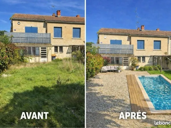 Appartement en RDC avec jardin