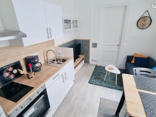 Charmant F2 28m2 proche Edhec et hôpital de Roubaix