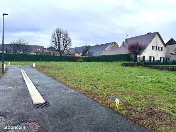 Terrain viabilisé 862 m²