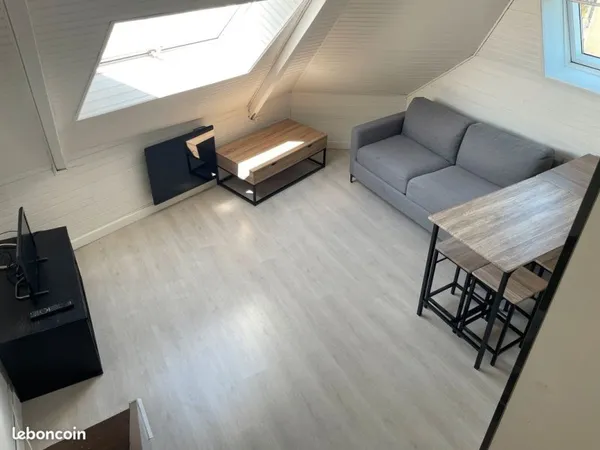 T2bis étudiant 50m2 lumineux