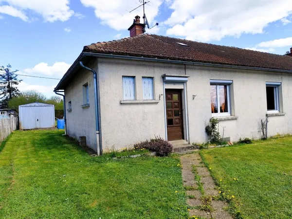 Maison 72 m2 plain pied avec jardin