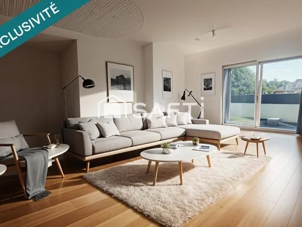 Appartement 3 pièces 62 m²