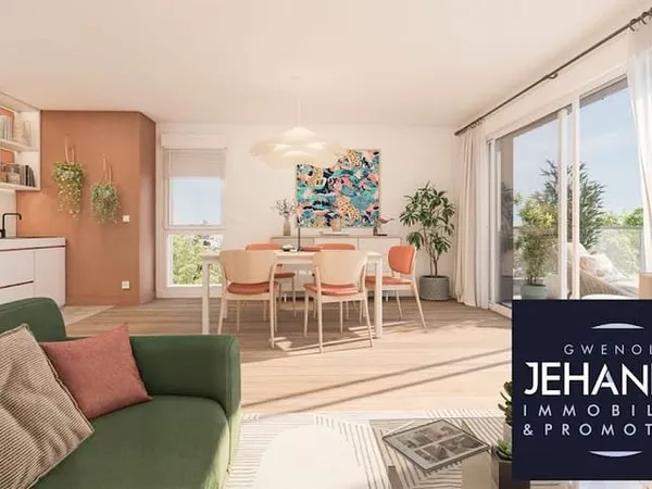 Appartement 2 pièces 43 m²