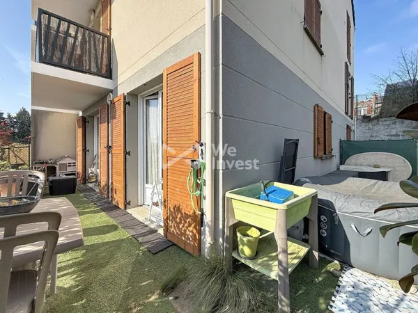 VILLENOY - 600m gare de Meaux - F3 avec jardin , 2 parking et ca