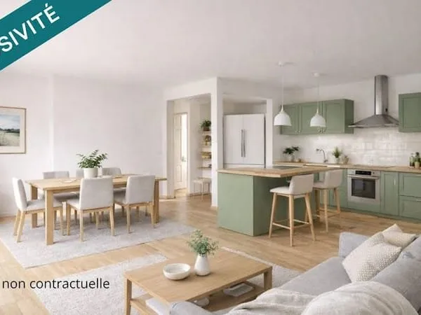 Appartement 4 pièces 86 m²