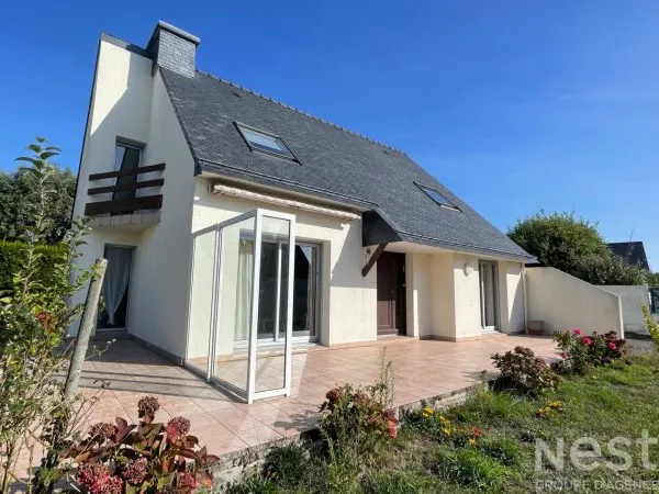 Maison à vendre Saint-Pierre Quiberon à 5 minutes à pied du centre-ville, 5 chambres, 110 m² avec pa